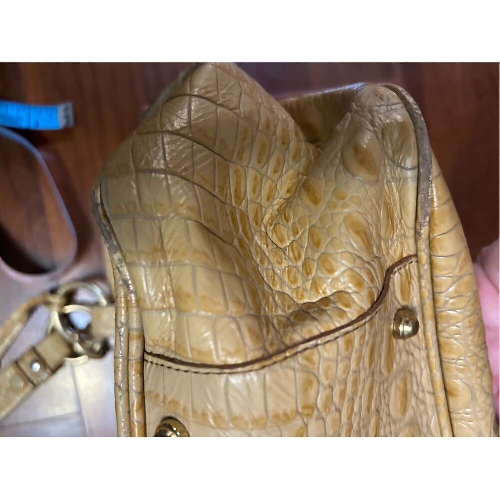 Brahmin women’s Collette Melbourne croc embossed‎ leather bag - Picture 16 of 16